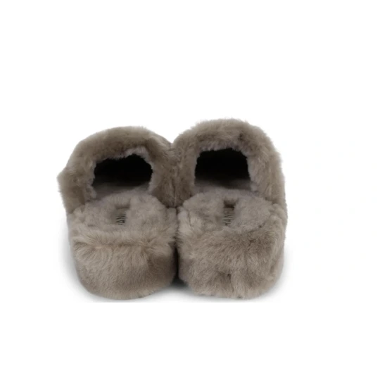 Shearling Logo Slippers
