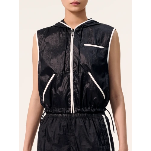 Melange Black and White Jacket