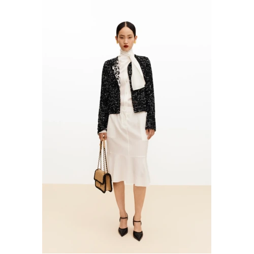 Tweed Black & White Jacket