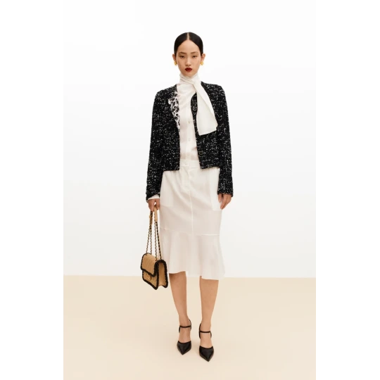 Tweed Black & White Jacket