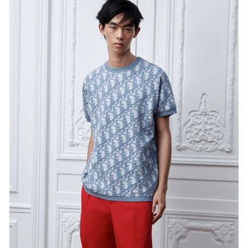 Blue Oblique T-Shirt