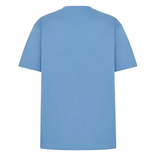 Oversized CD Icon Blue T-Shirt