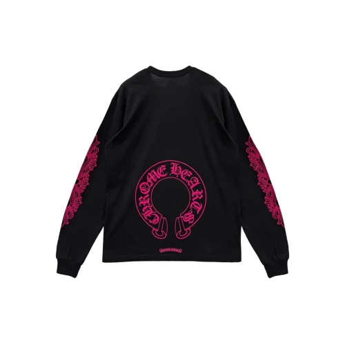 Horseshoe-print long-sleeve top