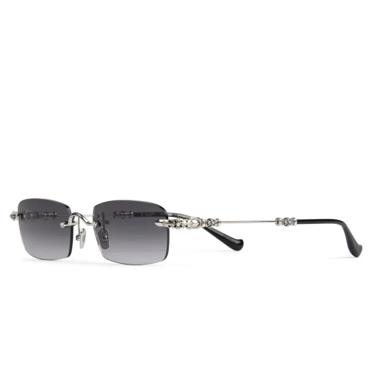 Pills III Silver Black Sunglasses