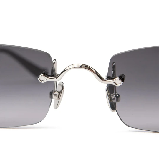 Pills III Silver Black Sunglasses
