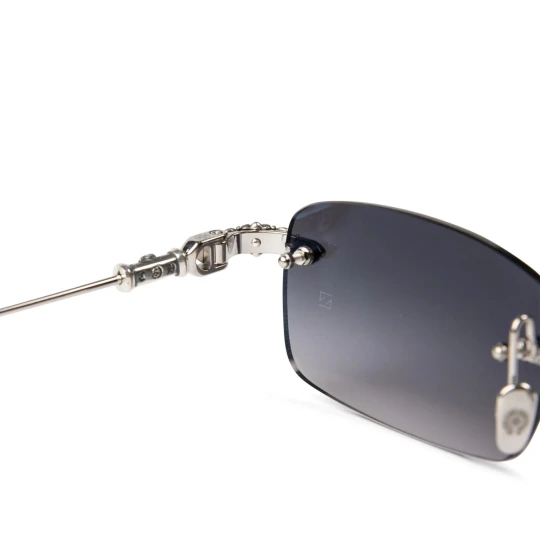 Pills III Silver Black Sunglasses