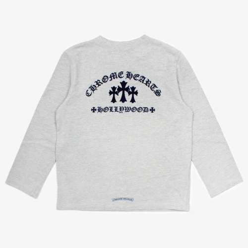 Velvet Cross Patch Long Sleeve