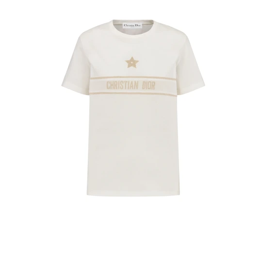 Dior Or T-Shirt White Gold Tone