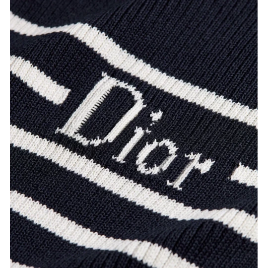Dioriviera Short-Sleeved Fitted Sweater