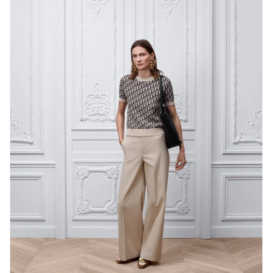 Dioriviera Short-Sleeved Sweater