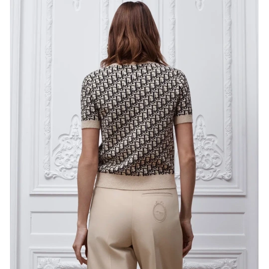 Dioriviera Short-Sleeved Sweater