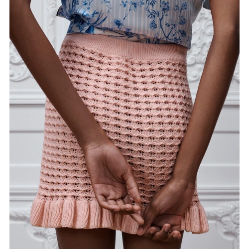 Dioriviera Straight Miniskirt
Pink Cotton