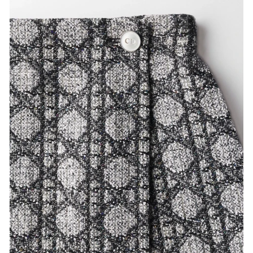 Macrocannage Miniskirt