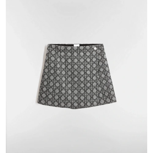 Macrocannage Miniskirt