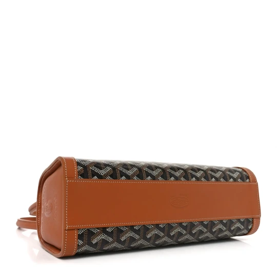 Goyardine Bonbonniere Bag Black Gold Bag