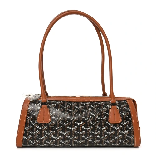 Goyardine Bonbonniere Bag Black Gold Bag