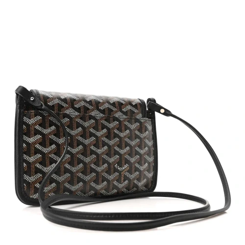 Goyardine Plumet Wallet Clutch Black Bag