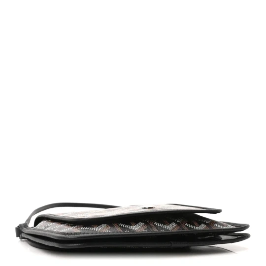 Goyardine Plumet Wallet Clutch Black Bag