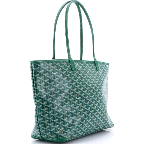 Goyardine Saint Louis PM Green Bag