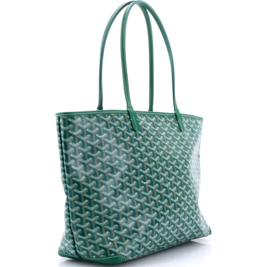 Goyardine Saint Louis PM Green Bag