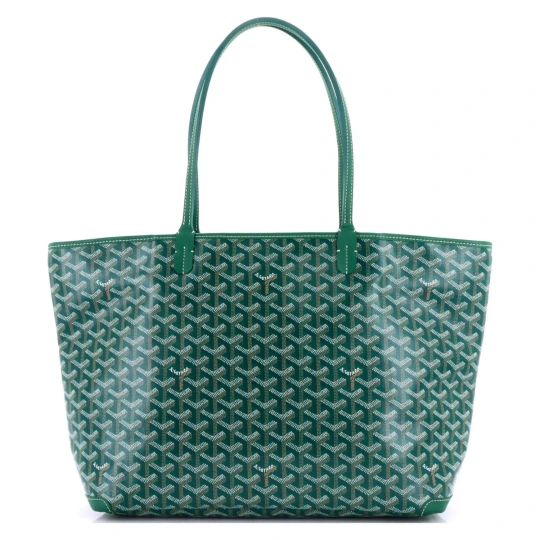 Goyardine Saint Louis PM Green Bag