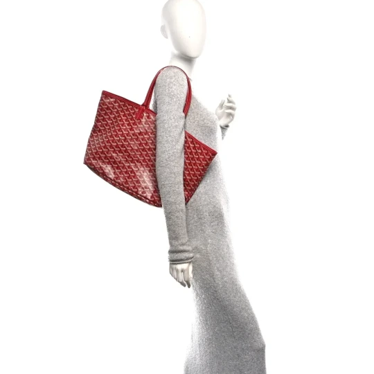 Goyardine Saint Louis PM Red Bag