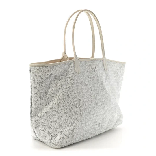 Goyardine Saint Louis PM White Bag