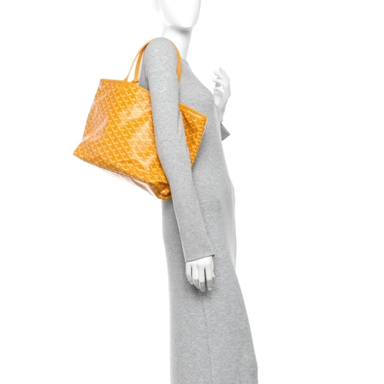 Goyardine Saint Louis PM Yellow Bag