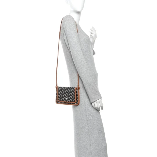 Plumet Wallet Clutch Black Gold Bag