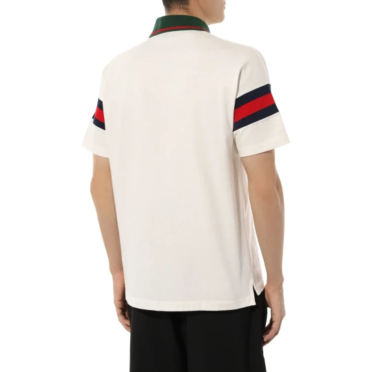 Cotton Jersey Polo with Web