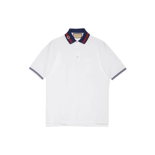 Cotton Piquet Polo with Interlocking G