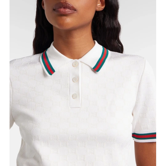 GG jacquard polo shirt