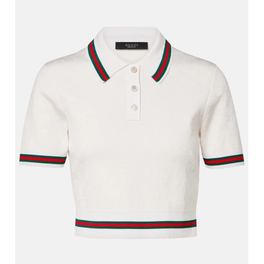 GG jacquard polo shirt