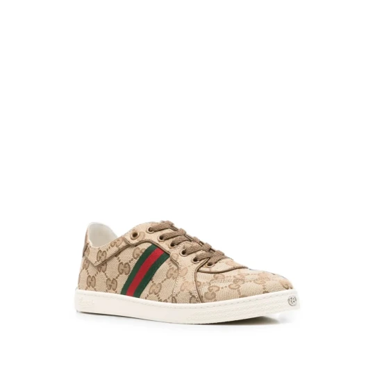 GG-pattern sneakers