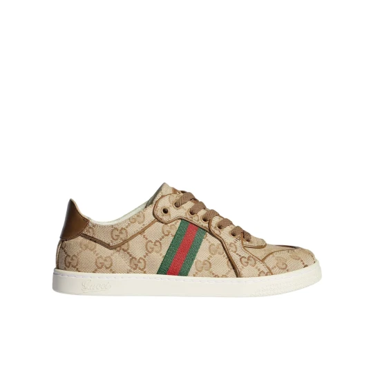 GG-pattern sneakers