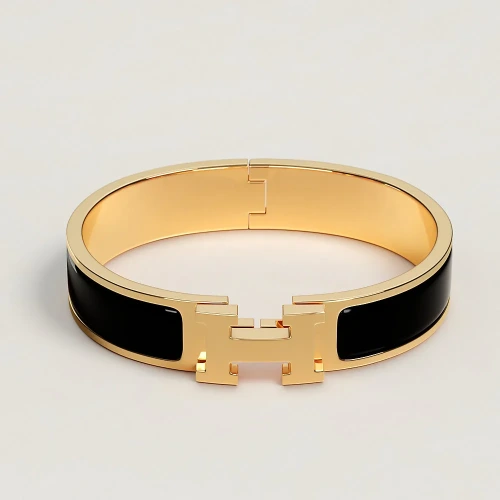 Clic H Bracelet Black