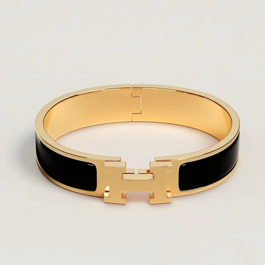 Black H bracelet