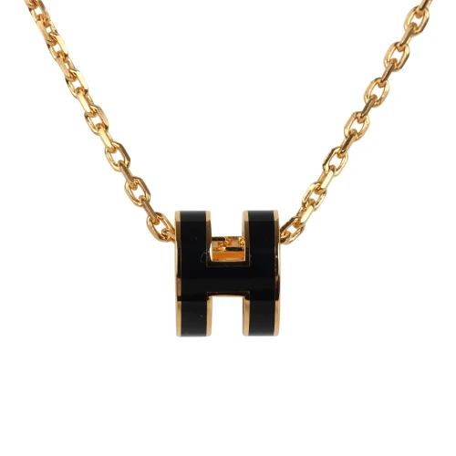 Black Mini Pop H pendant