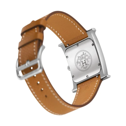 Heure H - sunburst white medium watch
