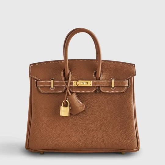 Togo Birkin 25 Gold