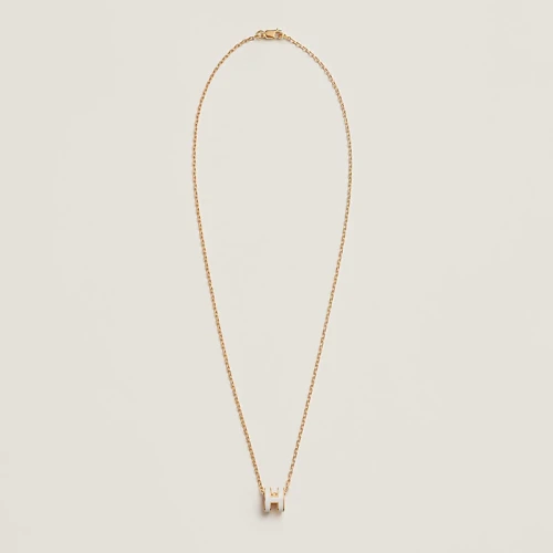 White Mini Pop H pendant