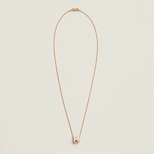 White Mini Pop H pendant