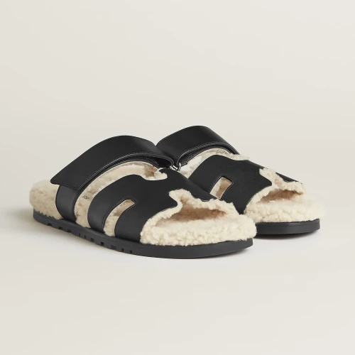 Chypre Shearling Sandal