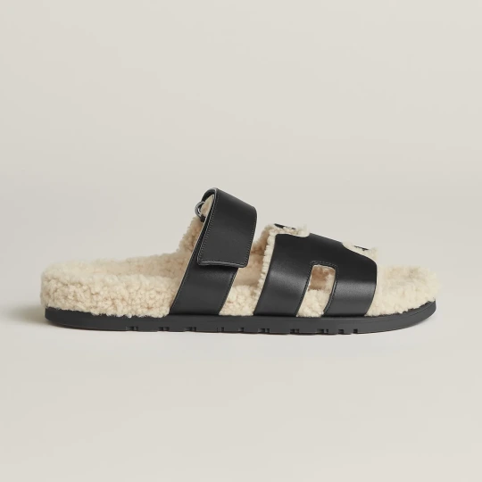 Chypre Shearling Sandal