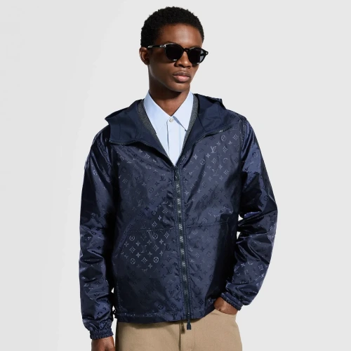 Damier Reversible Nylon Jacket