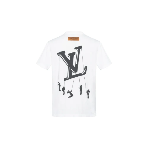 Floating LV Printed T-Shirt