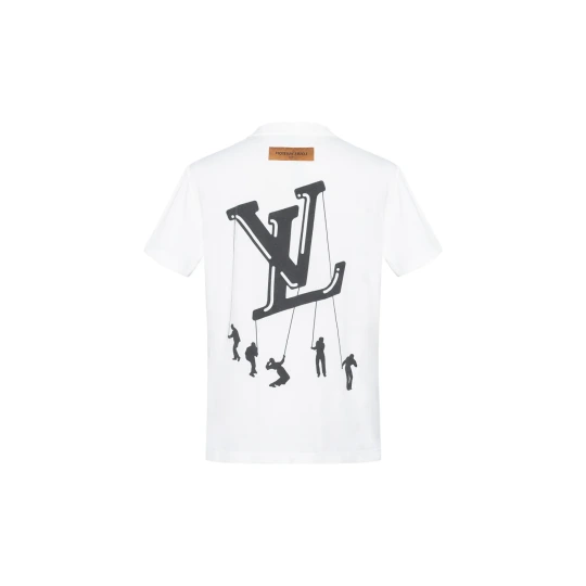 Floating LV Printed T-Shirt