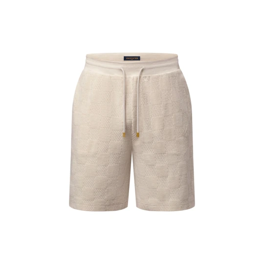 Damier French Terry Shorts