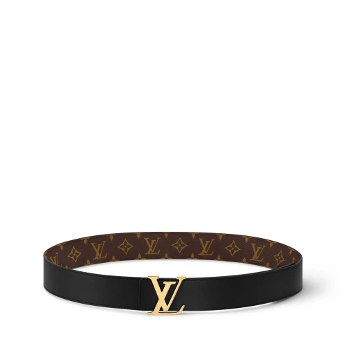 LV Initiales 40mm Reversible Belt - Monogram Brown