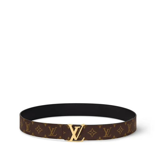 LV Initiales 40mm Reversible Belt - Monogram Brown